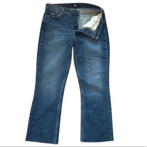 PAIGE high rise, slim crop jeans with tags